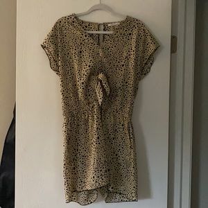 Leopard Romper